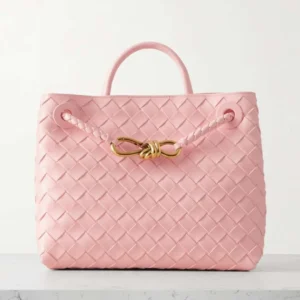 BOTTEGA VENETA Andiamo small intrecciato leather tote