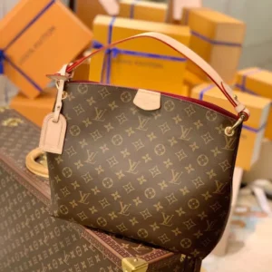 Louis Vuitton Ebene Monogram Leather Bag