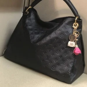 Lo vu messenger bag with long shoulder strap