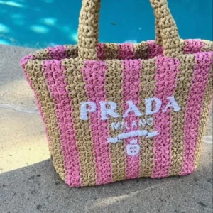 Prada Raffia Bag