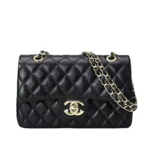 Chanel ℂ𝔽 𝗖𝗹𝗮𝘀𝘀𝗶𝗰 𝗙𝗹𝗮𝗽 in Black Lambskin