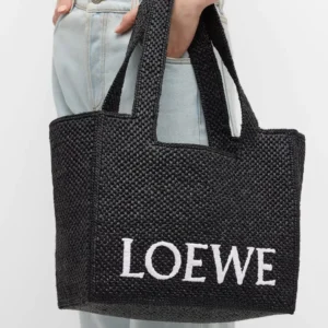 SAINT LAURENT Hobo YSL Shoulder Bag in Raffia