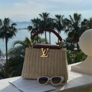 LV Raffia Constance Bag