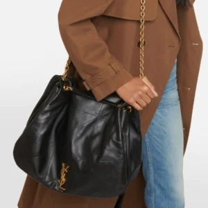 YSL SAINT LAURENT Chain Leather Shoulder Bag