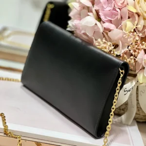 Dior Bobby Wallet on Chain East West Black - 21.5¡Á12¡Á4cm