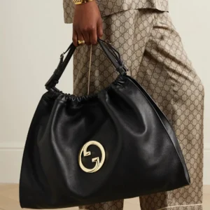 GUCCI Blondie large embellished leather tote