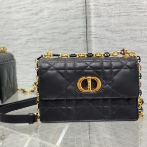 Dior Miss Caro Bag Macrocannage Lambskin Bag - 19 x 13 x 5.5 cm
