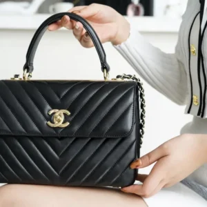 CHANEL Trendy CC25 Pre-Owned medium Chevron Trendy handbag 25cm