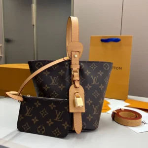 Louis Vuitton LV Vintage Bucket Tote Bag 17x18cm