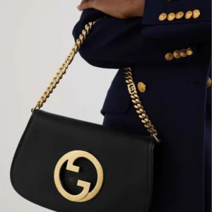 GUCCI New Blondie leather shoulder bag
